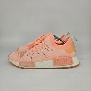 Adidas NMD_R1 STLT Primeknit 'Clear Orange' Women's Shoes Size 8.5